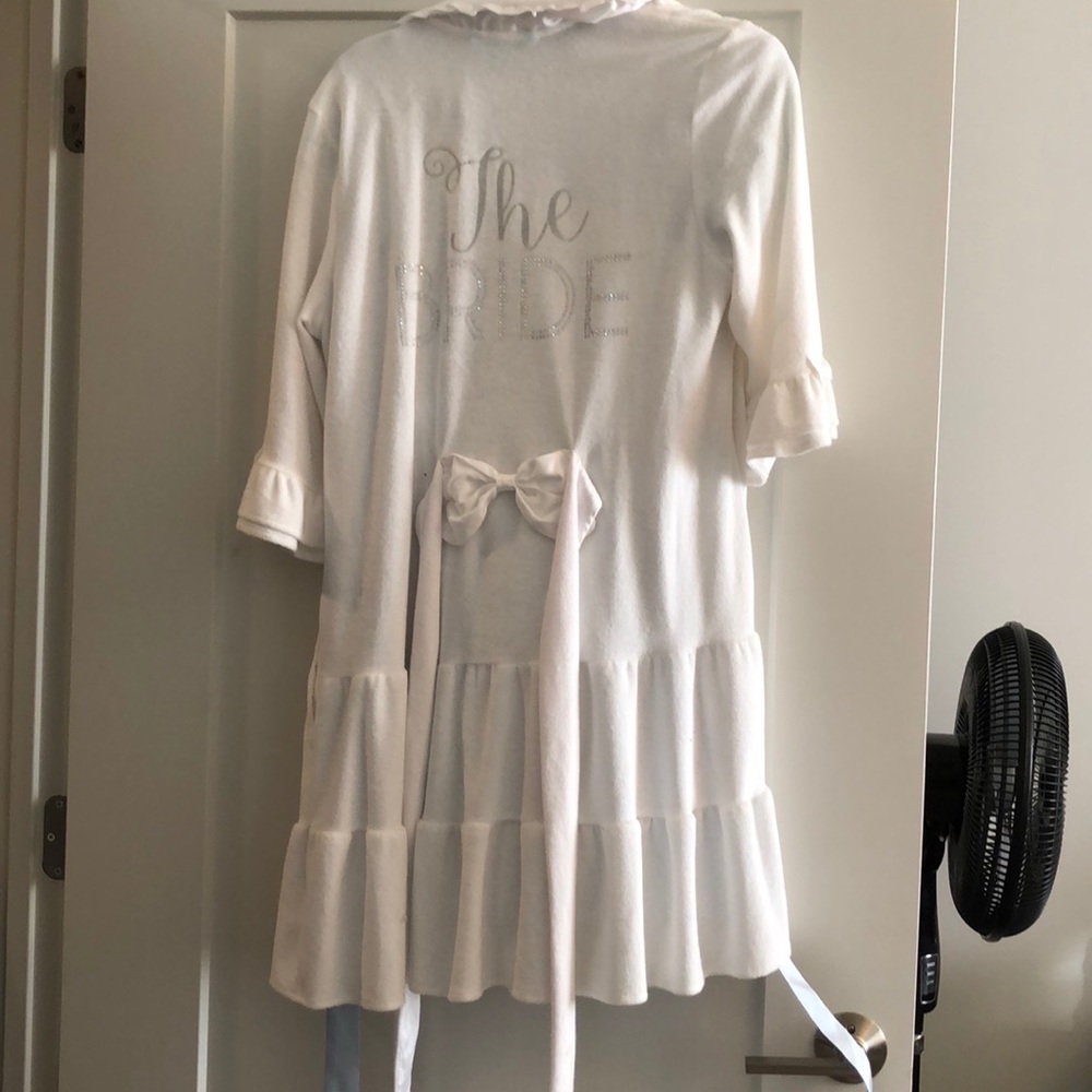 Betsey Johnson bride robe